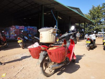 2011-11-13 Unser aufgepimptes Moped