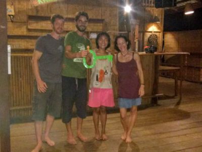 2019-05-30 End-of-season-Party. Die "Schlüsselübergabe" an Tom + Fai.