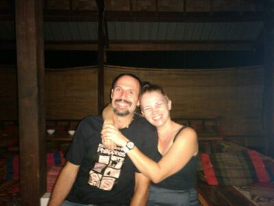 2019-05-30 End-of-season-Party. Dirk + Petra.