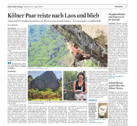 Klettercamp gegründet - Kölner Paar reist nach Laos und bleibt